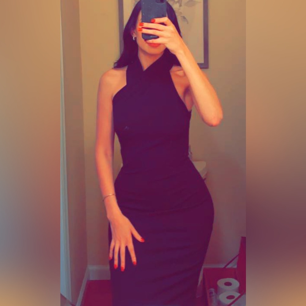 ❤️SOLD❤️Rachel Roy halter dress